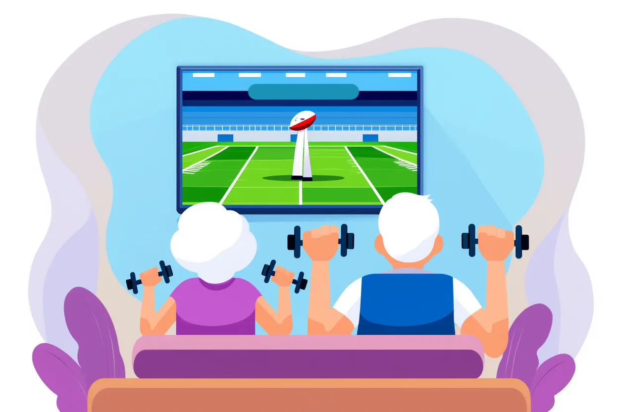 Super Bowl LX Parties Offer Seniors a Chance to Kick Off Better Health